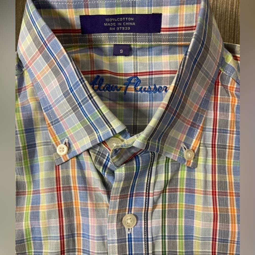 Alan Flusser Men’s Small Button Down Shirt‎